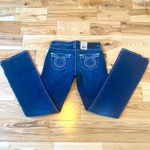 NWT Big Star Remy Boot Low Rise 27 L Denim Jeans